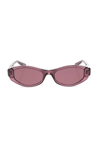 Logo Oval-Frame Sunglasses
