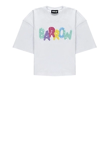 Barrow Kids Sequined Logo T-Shirt