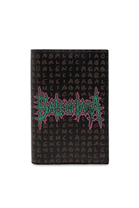 Logo Print Passport Holder