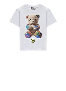 Barrow Kids Teddy Print T-Shirt