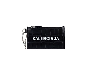 Logo Printed Lanyard Zip Pouch Wallet