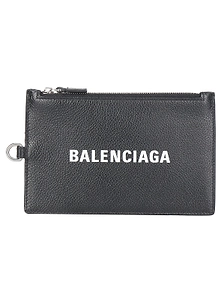 Cash Logo Strapped Wallet