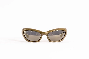 Oval-Frame Sunglasses