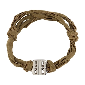 Nano Ribbon Logo Bracelet