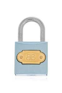 Bb Padlock Shaped Charm