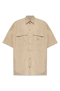 Oversized Short-Sleeve Shirt