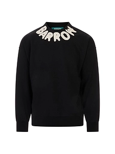 Barrow Logo Printed Crew-Neck Sweatshirt