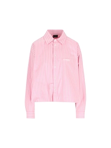 Pinstriped Long-Sleeved Shirt