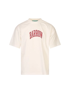 Barrow Logo Printed Crewneck T-Shirt