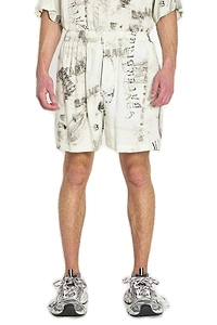Printed Pyjamas Shorts