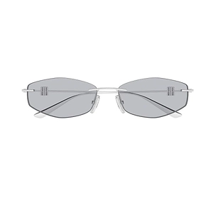 Rimless Rectangular Sunglasses