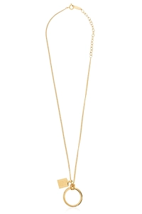 Ring Pendant Necklace