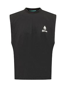 Barrow Logo Printed Sleeveless Top