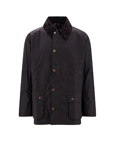 Barbour Ashby Waxed Button-Up Jacket