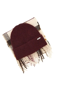 Barbour Beanie And Scarf Gift Set