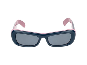 Barrow Rectangular Logo Sunglasses