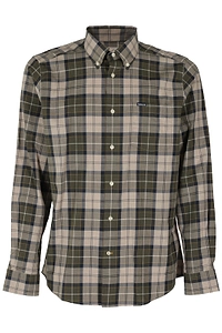 Barbour Checked Collared Long-Sleeve Shirt