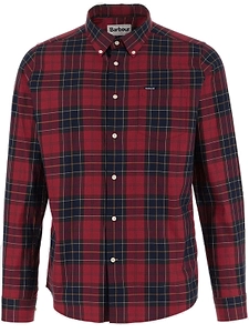 Barbour Checked Collared Long-Sleeve Shirt