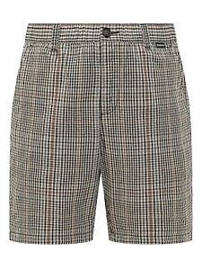 Barbour Checked Straight-Hem Shorts