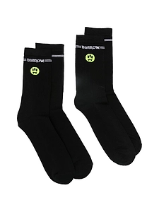 Barrow Smiley Motif Stretched Socks