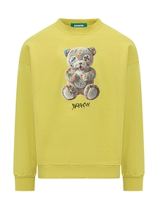Barrow Teddy Print Sweatshirt