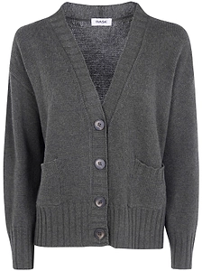 Base V-Neck Button Cardigan