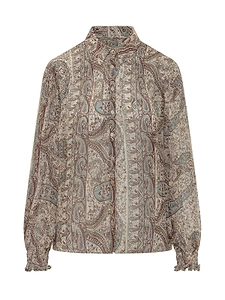 Ba&Sh Cleo Paisley Print Blouse
