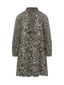 Ba&Sh Kimia Floral Ruffled Dress