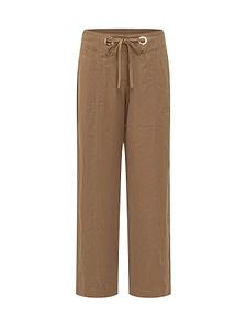 Ba&Sh Pavana Drawstring Wide-Leg Pants