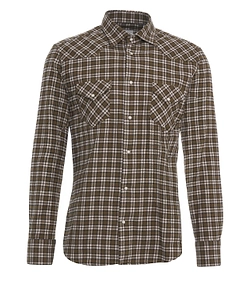 Bastoncino Checked Buttoned Shirt