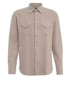 Bastoncino Checked Buttoned Shirt