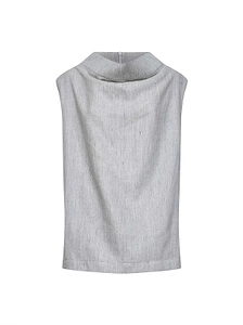 Batakovic Chevron Draped Top