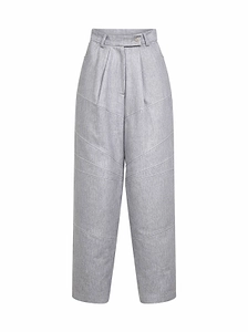 Batakovic High Waist Straight-Leg Pants