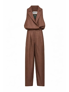 Batakovic Wrap Front Sleeveless Jumpsuit