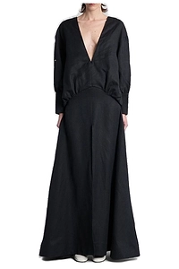 Batakovic V-Neck Maxi Dress
