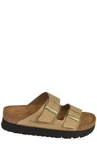 Birkenstock Platform Buckle Flat Sandals