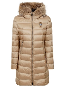 Blauer Quilted Hooded Coat