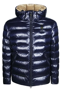 Blauer Quilted Hooded Down Jacket