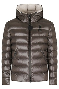Blauer Quilted Hooded Down Jacket