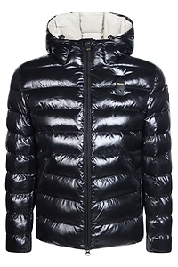 Blauer Quilted Hooded Down Jacket
