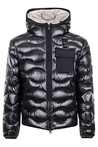 Blauer Quilted Hooded Down Jacket