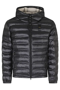 Blauer Quilted Hooded Down Jacket