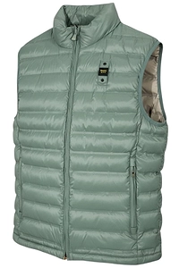 Blauer Quilted Zipped Gilet