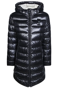 Blauer Quilted Hooded Padded Coat
