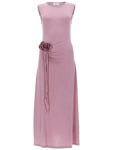 Baum Und Pferdgarten Ruched Flower Maxi Dress