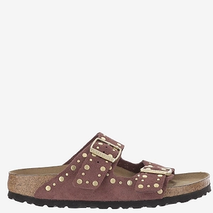 Birkenstock Studded Buckle Flat Sandals