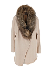 Bazar Deluxe Removable Collar Short Coat