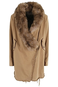 Bazar Deluxe Fur-Trimmed Jacket