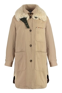 Bazar Deluxe Removable Collar Canvas Coat