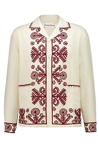 Baziszt Fougere Embroidered Shirt